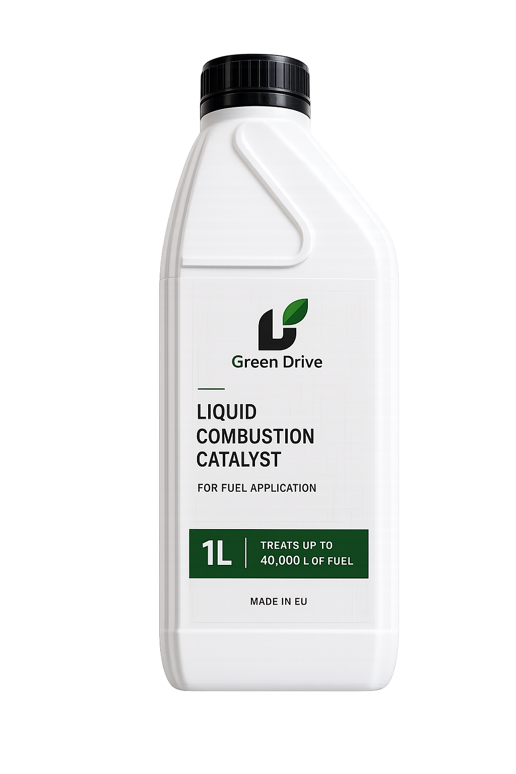 Green Drive 1 L liquid combustion catalyst bottle